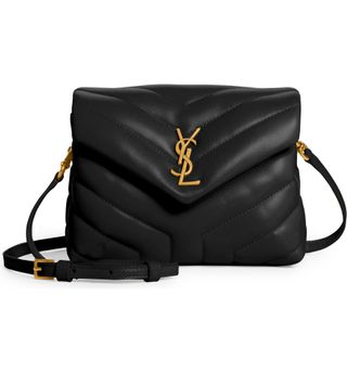 Saint Laurent + Toy Loulou Matelassé Leather Crossbody Bag