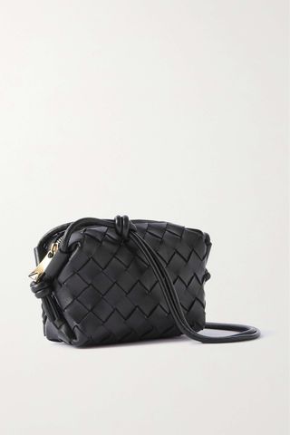 Bottega Veneta + Loop Candy Intrecciato Leather Shoulder Bag