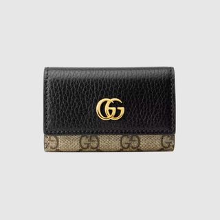 Gucci + GG Marmont Leather Key Case