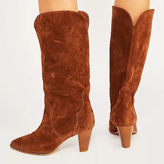 Free People + Shayne Tall Western Boots