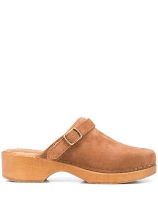 Re/Done + 70s Suede Clogs