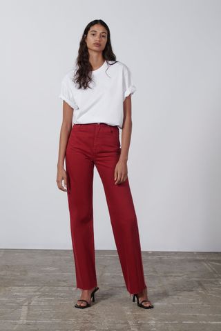 Zara + The ‘90s Full Length Jeans