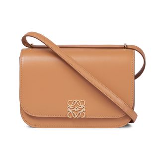 Loewe + Goya Small Leather Shoulder Bag