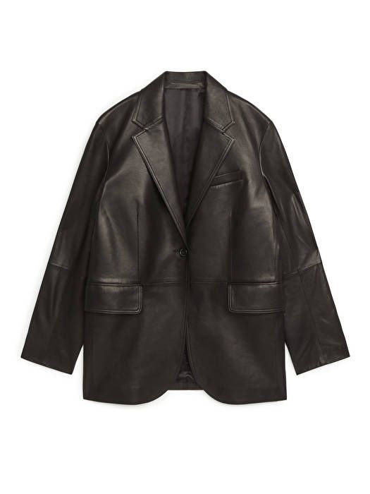 How to Style a Leather Blazer—9 Chic Looks to Try | Who What Wear
