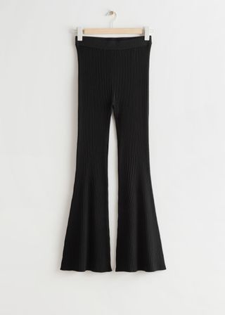 & Other Stories + Flared Rib Trousers