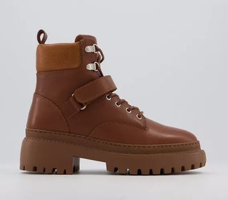 Office + Amber Strap Detail Hiker Boots