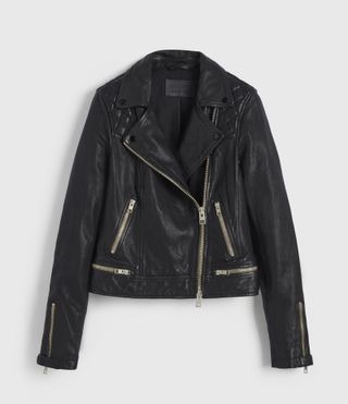 AllSaints + Conroy Leather Biker Jacket