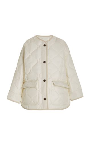 The Frankie Shop + Teddy Oversized Quilted Jacket