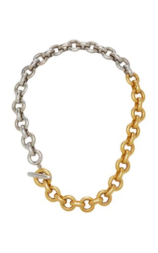 Ben-Amun + Two-Tone Gold-Plated Chain Necklace