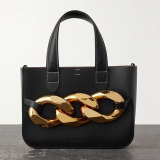 JW Anderson + Chain small leather tote bag