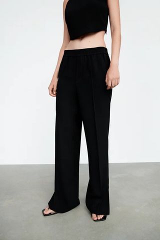 Zara + Pants With Side Vents