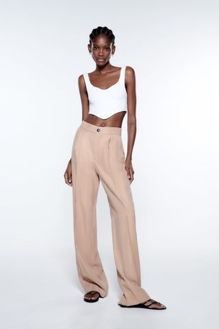 Zara + Full Length Pants