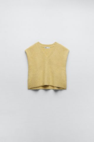 Zara + Whip Stitch Knit Vest