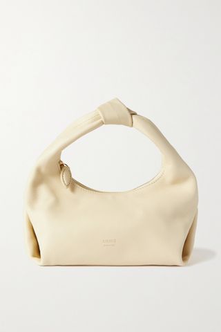 Khaite + Beatrice Small Knotted Leather Tote