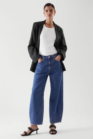 COS + Relaxed Barrel Leg Jeans