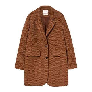 Momoni + Nanterre Coat in Wool/Cotton Blend