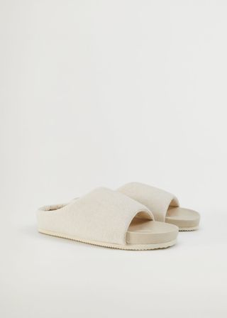 Mango + Quilted Cotton Slippers
