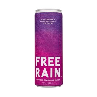 Free Rain + Blackberry & Passionflower for Calm Enhance Sparkling Water - 12 Pack