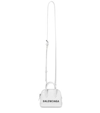 Balenciaga + Ville Mini Leather Shoulder Bag