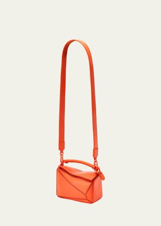 Loewe + Puzzle Mini Leather Top-Handle Bag