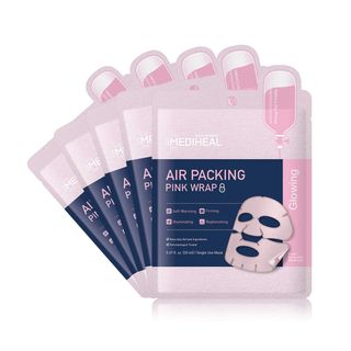 MediHeal + Air Packing Pink Wrap Mask for Glowing Skin