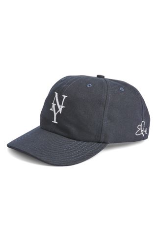 AG + X Emrata Wool Blend Baseball Cap