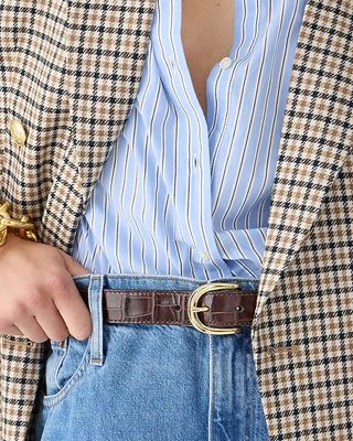 J.Crew + Classic Belt