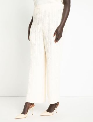 Eloquii + Cable Sweater Pants