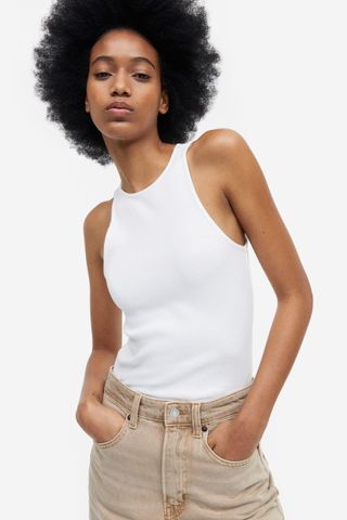 H&M + Ribbed Vest Top