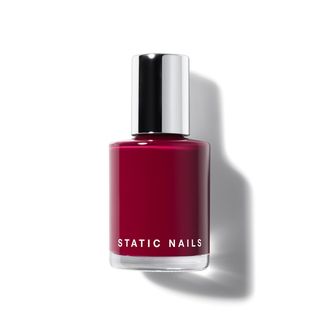 Static Nails + Liquid Glass Lacquer in Scarlet