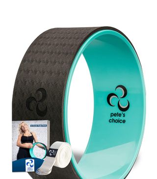 Pete's Choice + Yoga Wheels with Yoga Strap & Exercise Guide