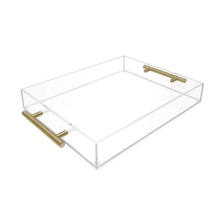 Isaac Jacobs + Clear Acrylic Serving Tray