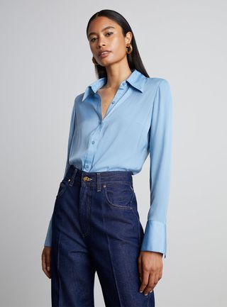 Who What Wear Collection + Sade Button-Down Collared Shirt