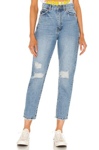 Dr. Denim + Nora Jeans in Blue Jay Ripped