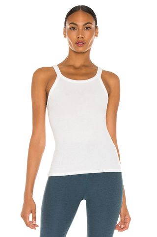 Beyond Yoga + Everyday Tank in White