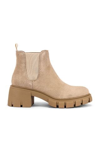 Steve Madden + Howler Boot in Sand Suede