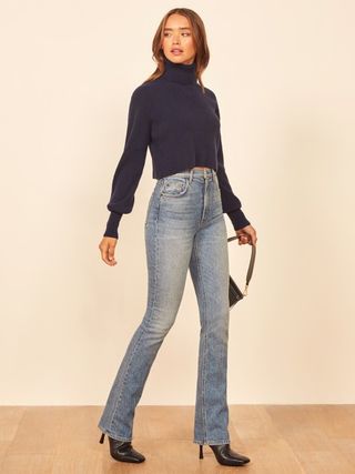 Reformation + Peyton High Rise Bootcut Jeans