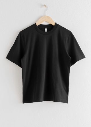 & Other Stories + Wide-Sleeve Crewneck T-Shirt