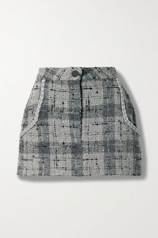 Rowen Rose + Bouclé Mini Skirt