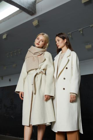 Fangyan + Blanche Scarf Coat