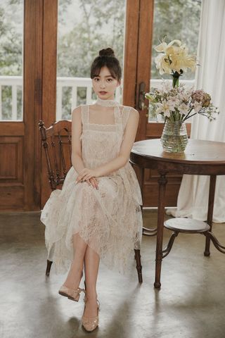 Molifusu + Jasminum Lace Dress