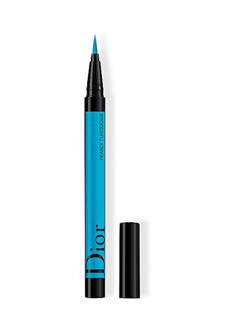Dior + Diorshow On Stage Liquid Eyeliner in Pearly Turquoise