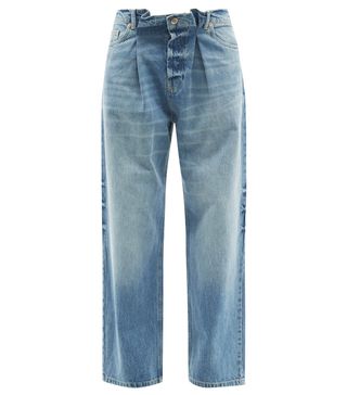 Raey + Fold Organic-Cotton Dad Baggy Boyfriend Jeans