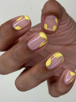 simple short nail designs | Beach nail designs, Nail designs, Beach nails