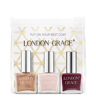 London Grace + Nail Polish Gift Set Put On Your Best Coat
