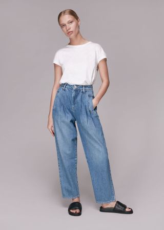 Whistles + Authentic Pleat Front Jean