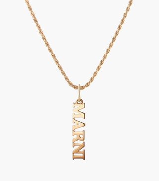 Otiumberg + Rope Chain and Solid Gold Name Pendant