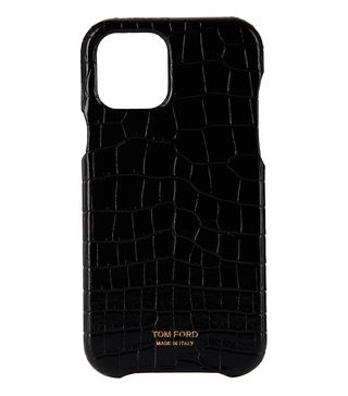 Tom Ford + Black Alligator iPhone 12/12 Pro Case