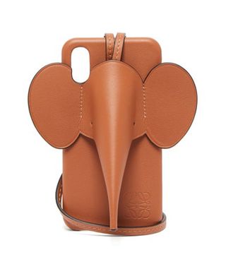 Loewe + Elephant iPhone X/XS Leather Phone Case