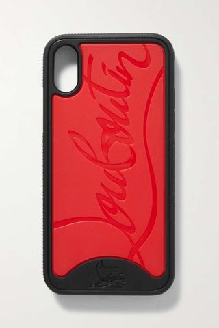 Christian Louboutin + Loubiphone Embossed PVC iPhone X and XS Case